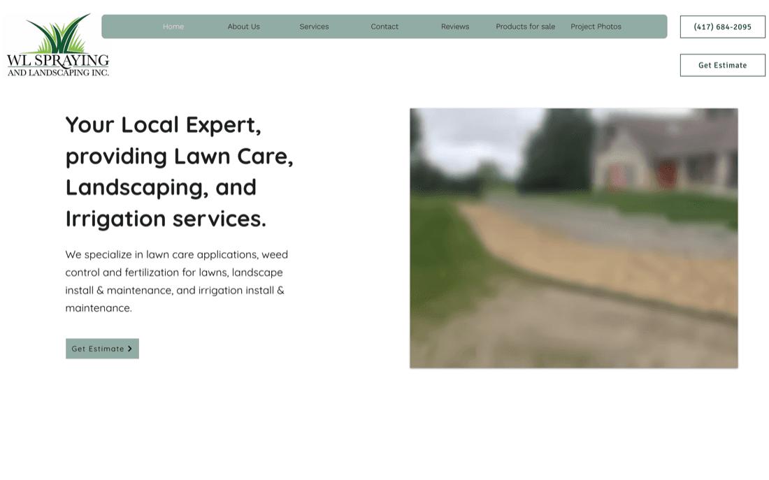 WL Spraying website